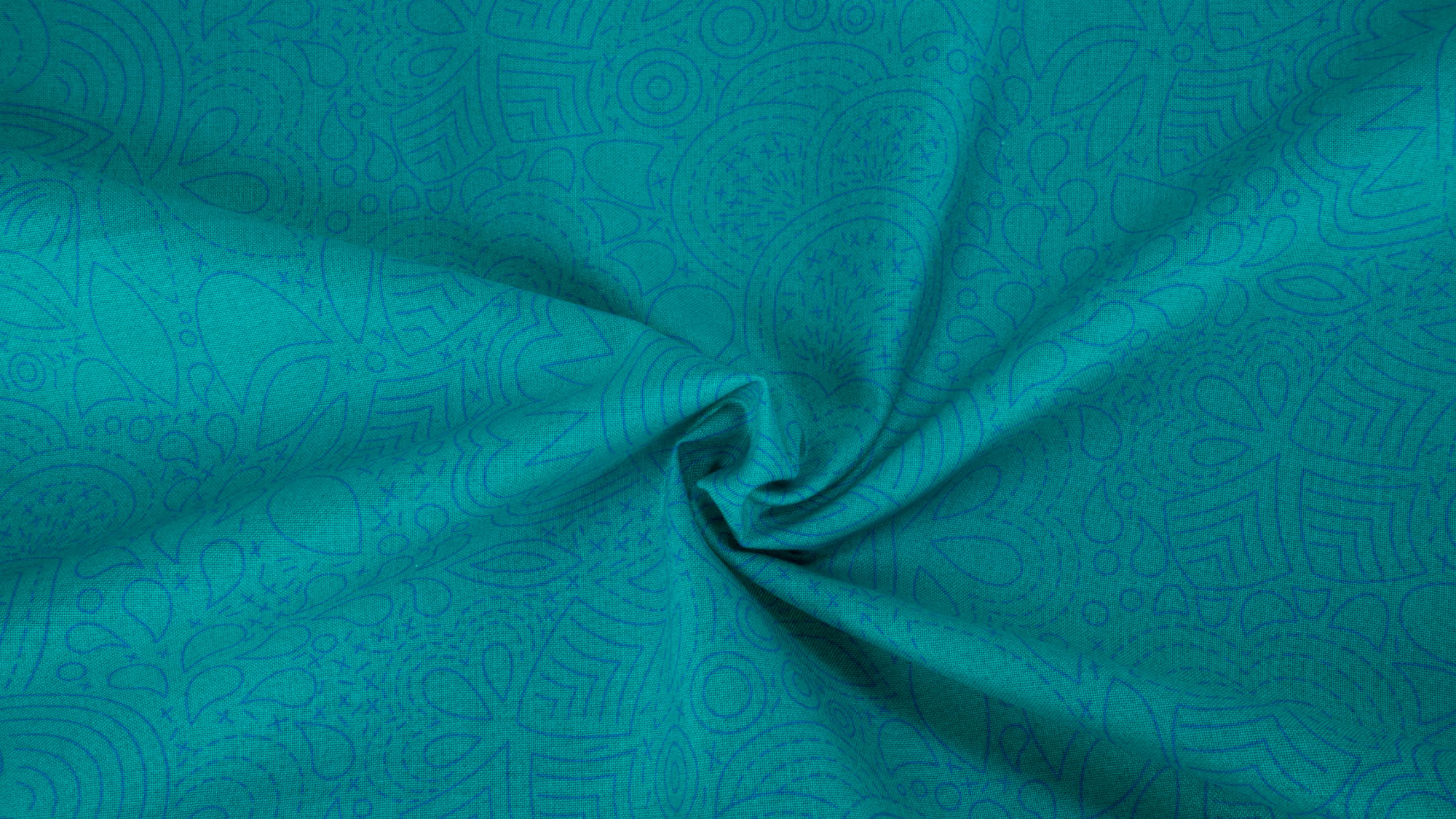 Andover Sunprints Stiched Peacock 2/8450B by Alison Glass