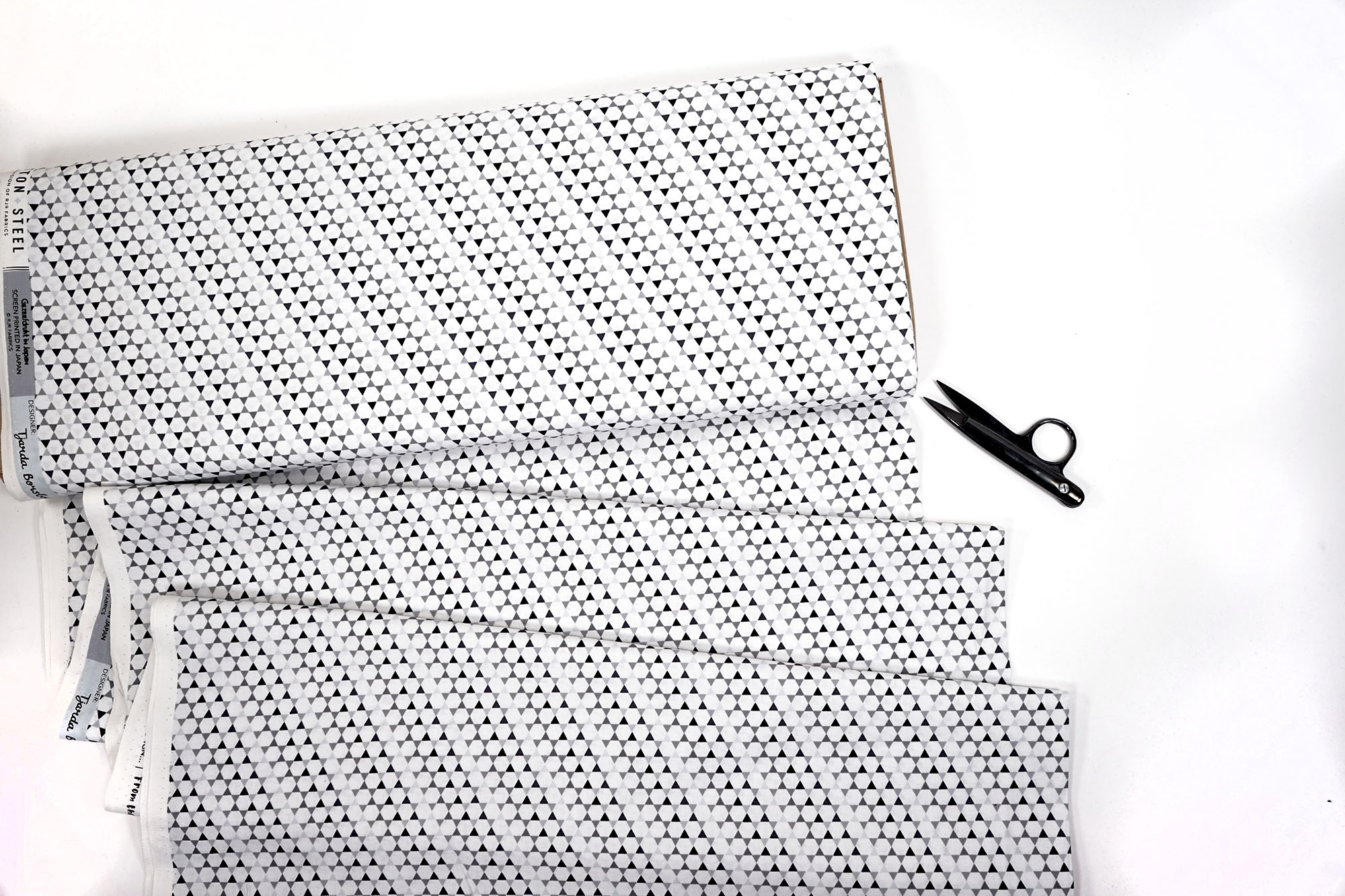 Cotton and Steel Full Moon From the Desk of... Hexagons TB104-GA5