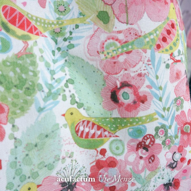 acufactum • Baumwollstoff • Blumenparadies • Kerstin Heß