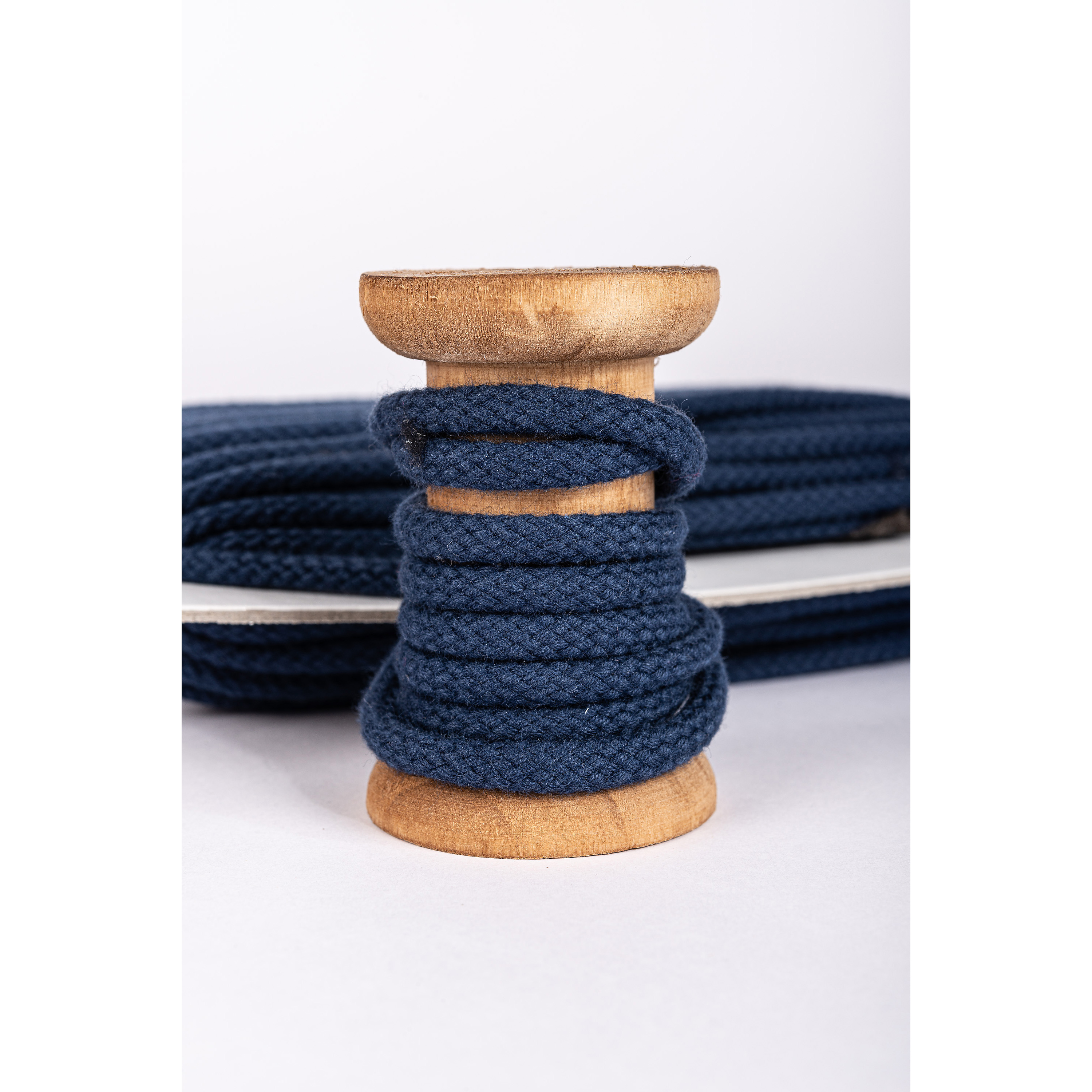Baumwollkordel • navy • 7 mm