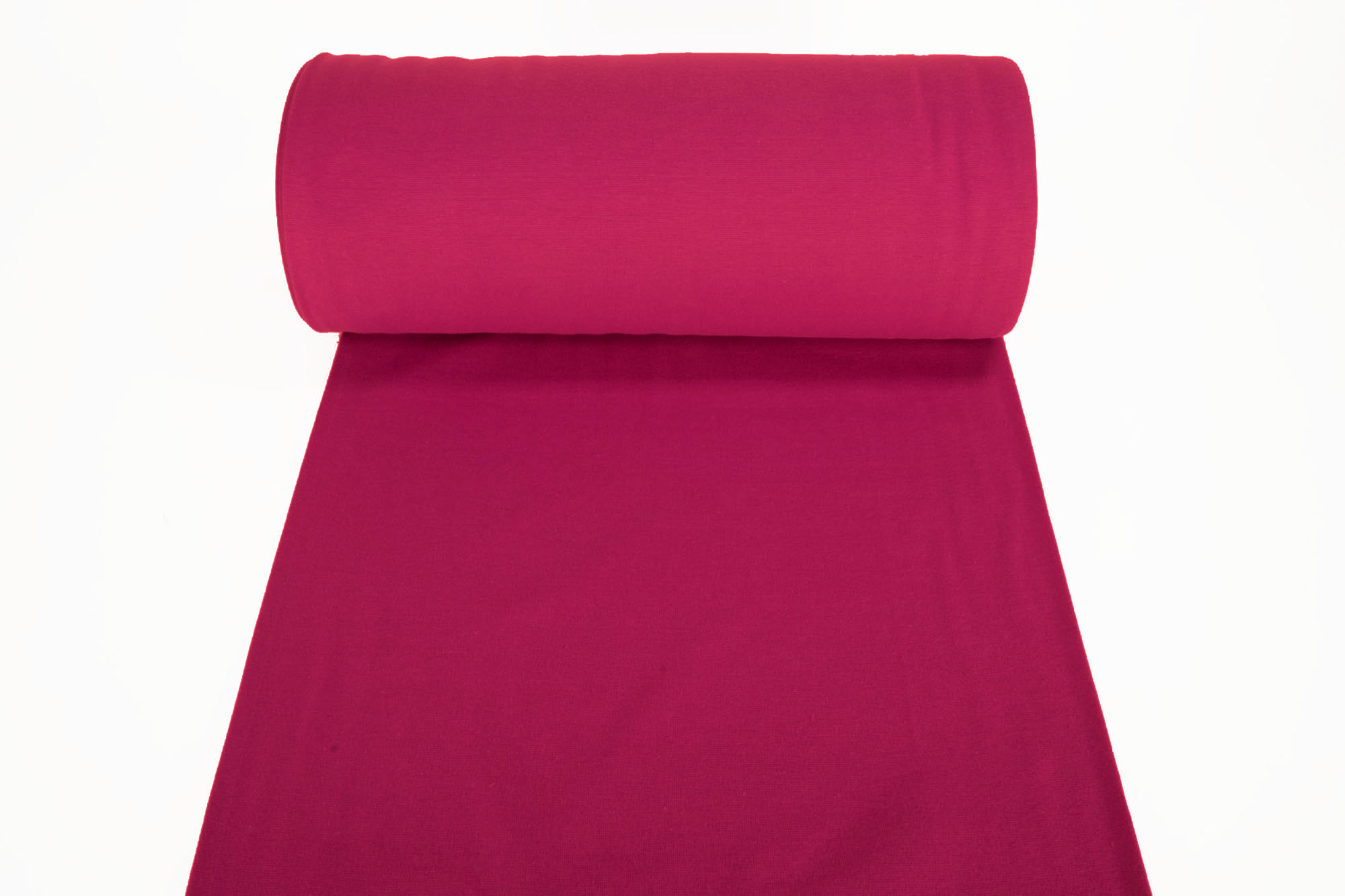 Bündchen glatt • uni • dunkelpink
