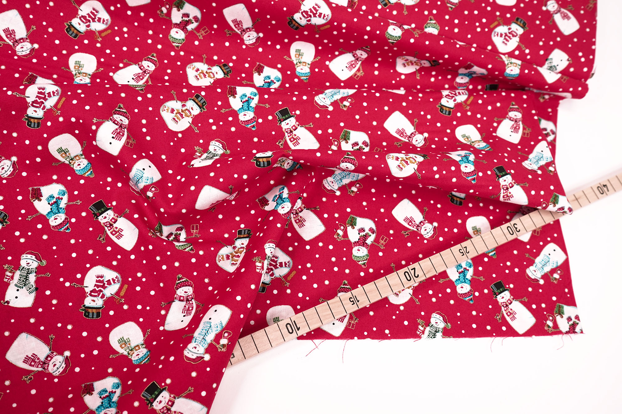 makower • Merry Christmas • Snowmen • Red
