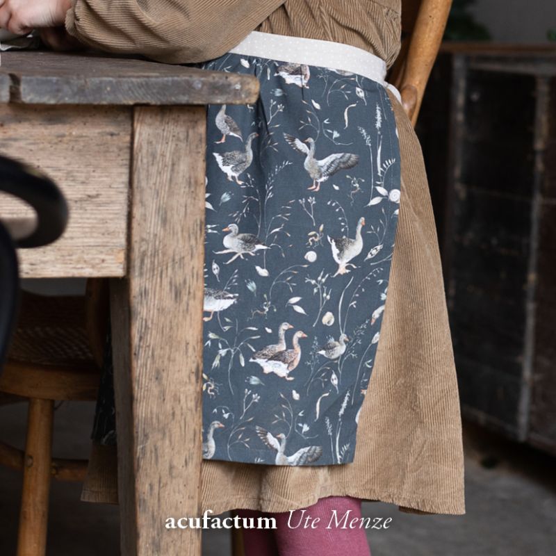 acufactum • Baumwollstoff • Graugänse • Sophia Drescher