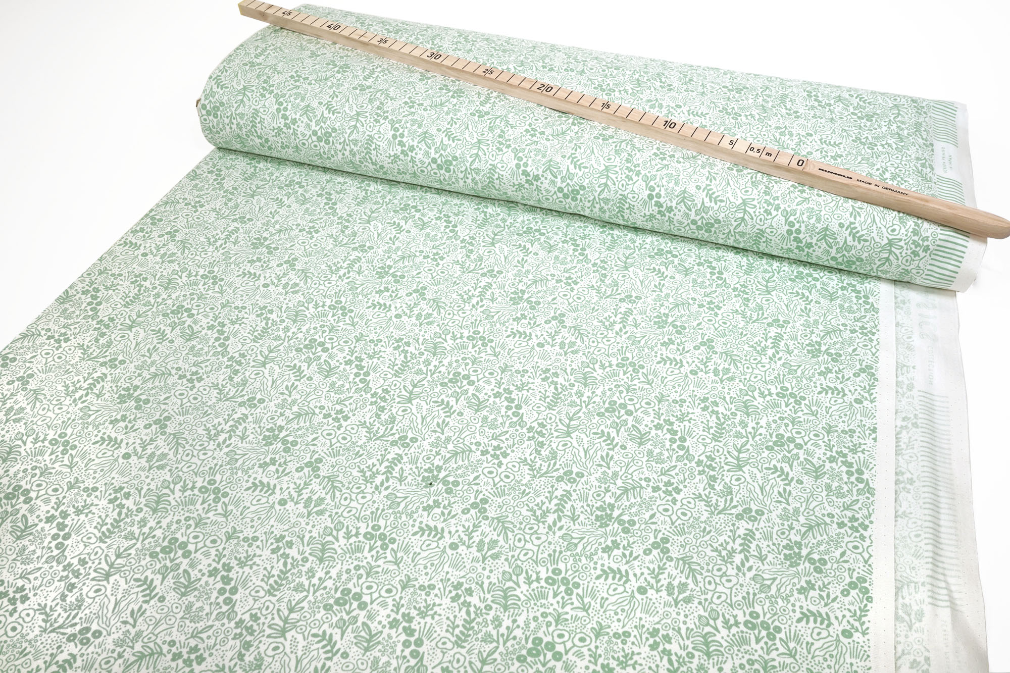 Cotton and Steel Rifle Paper Co. Tapestry Lace RP500-SA1 Sage Fabric