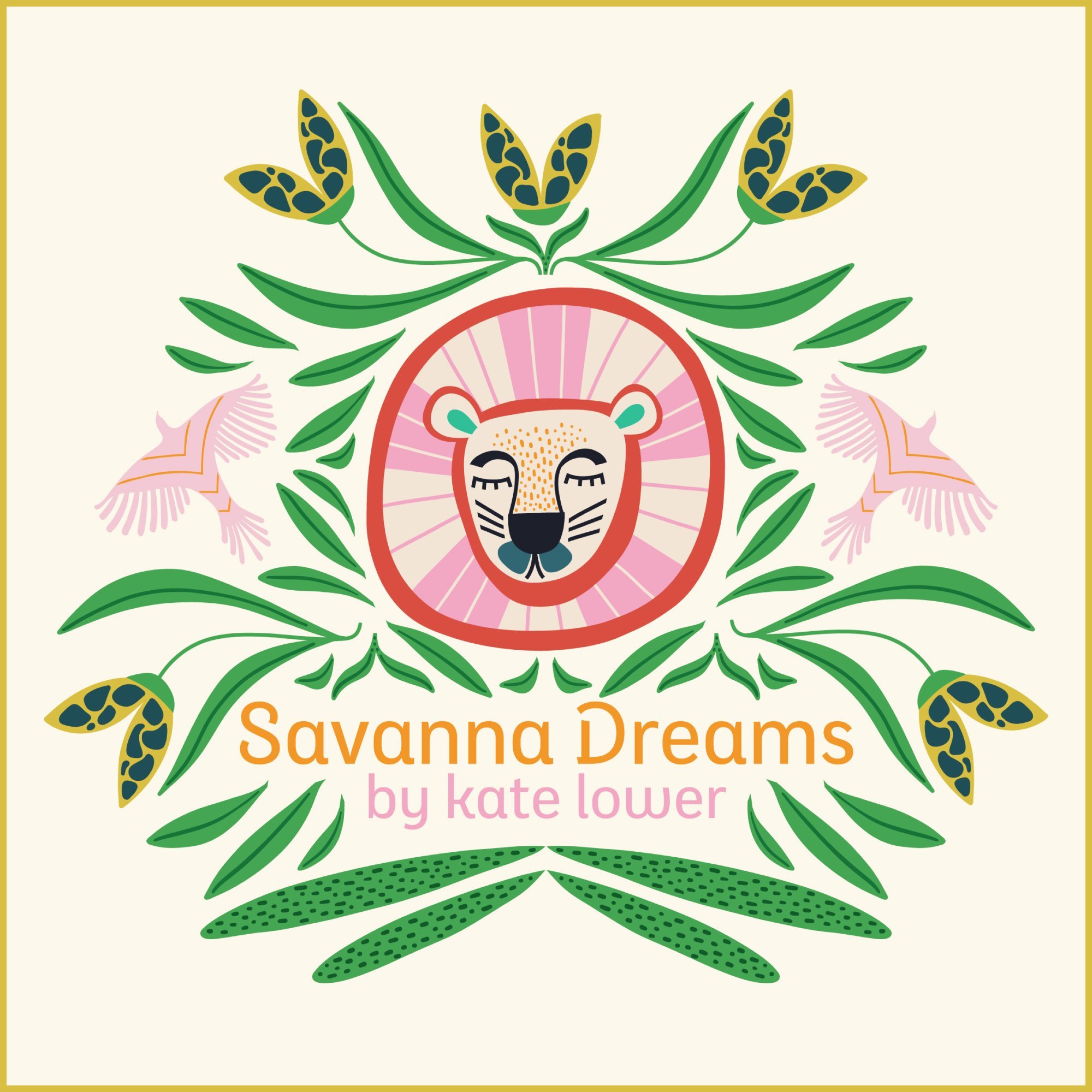 Cloud 9 • Savanna Dreams • Groundcover • Organic Cotton • Kate Lower