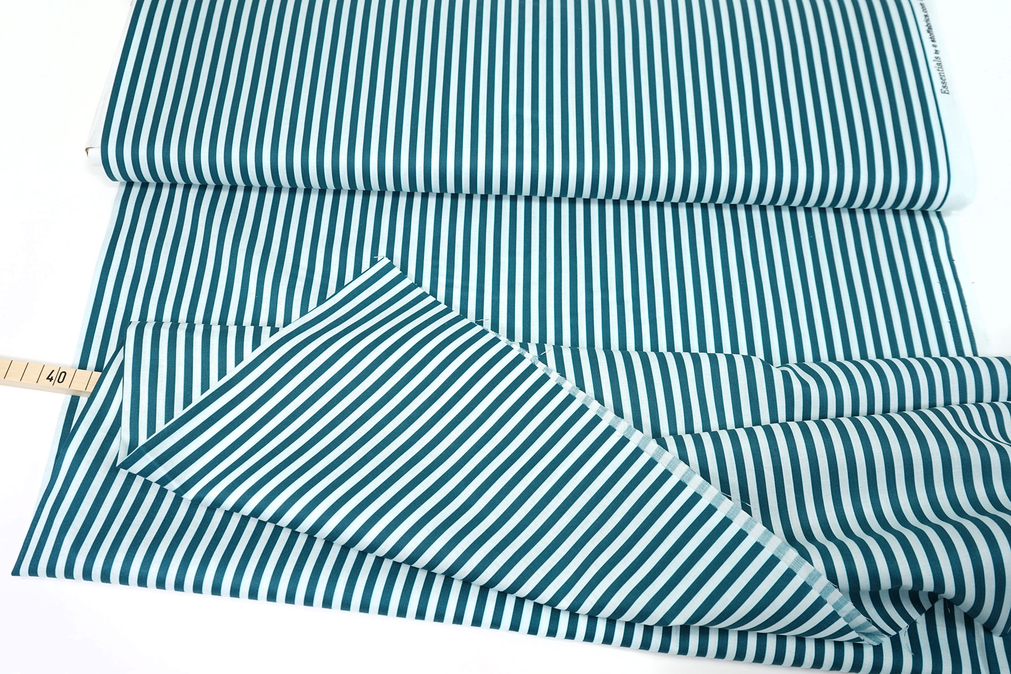 Patchworkstoff • Essentials • Stripes • petrol