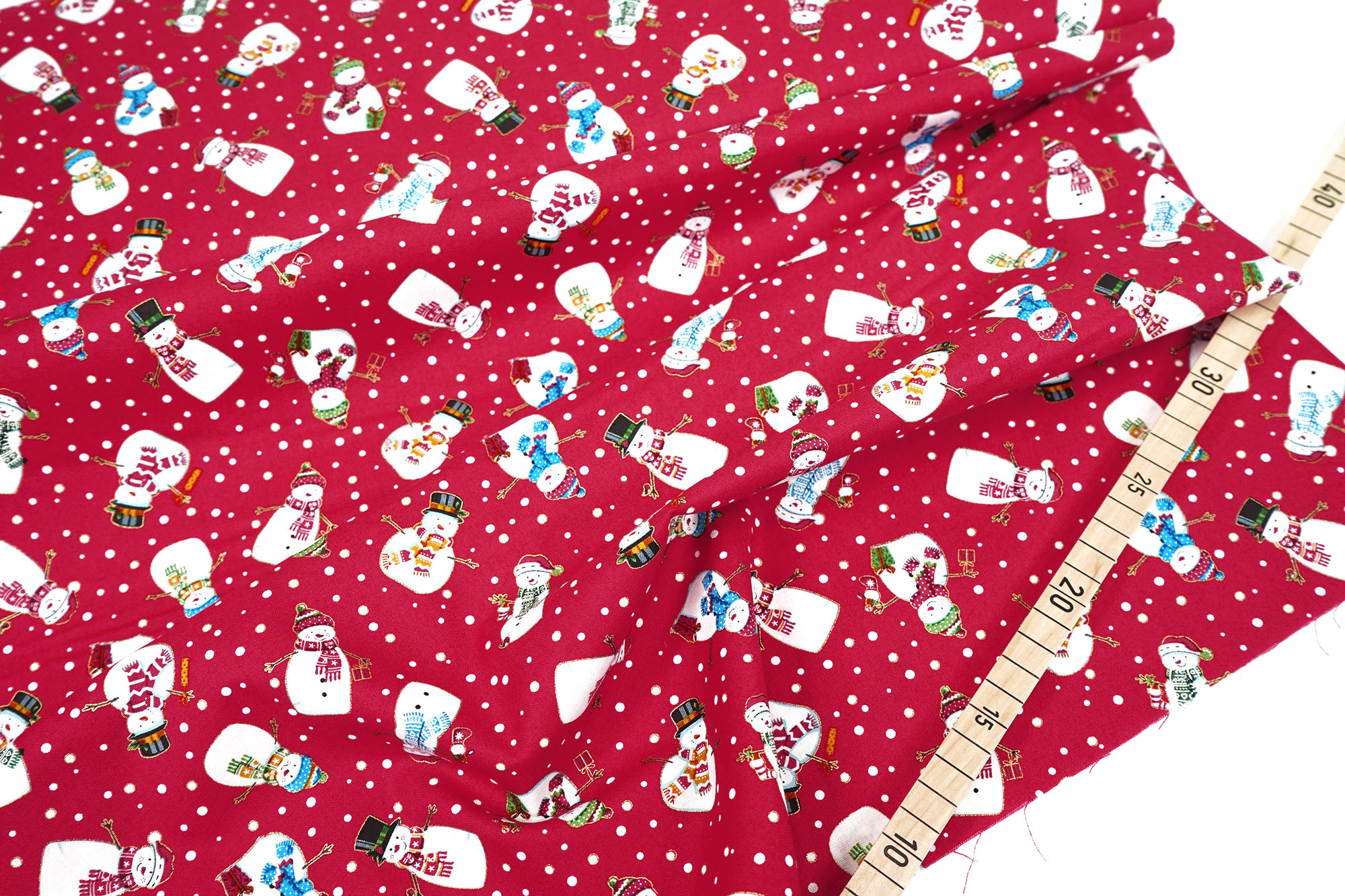 makower • Merry Christmas • Snowmen • Red