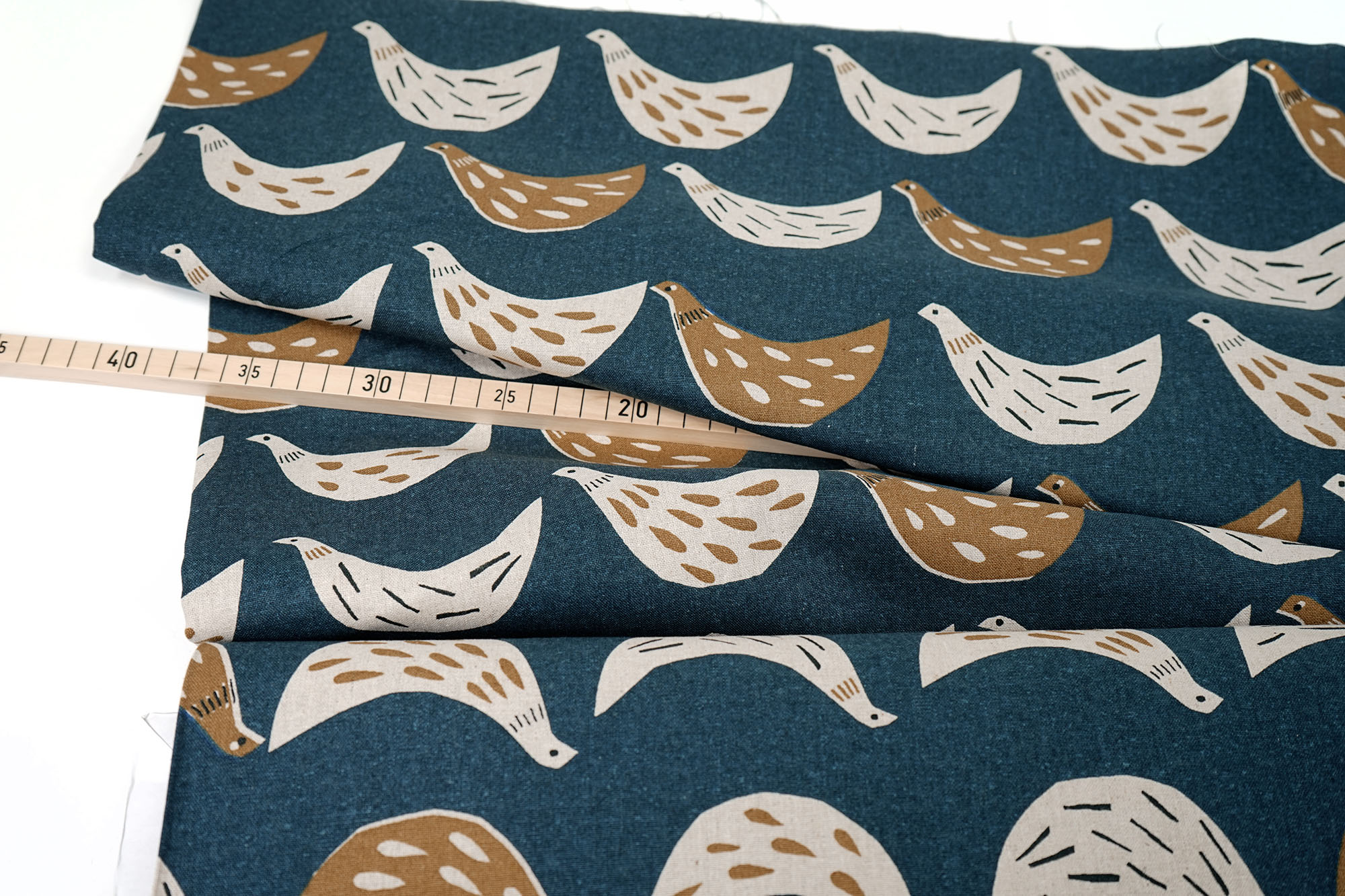 Cosmo Textile • Japanischer Canvas • Birdy • Indigo