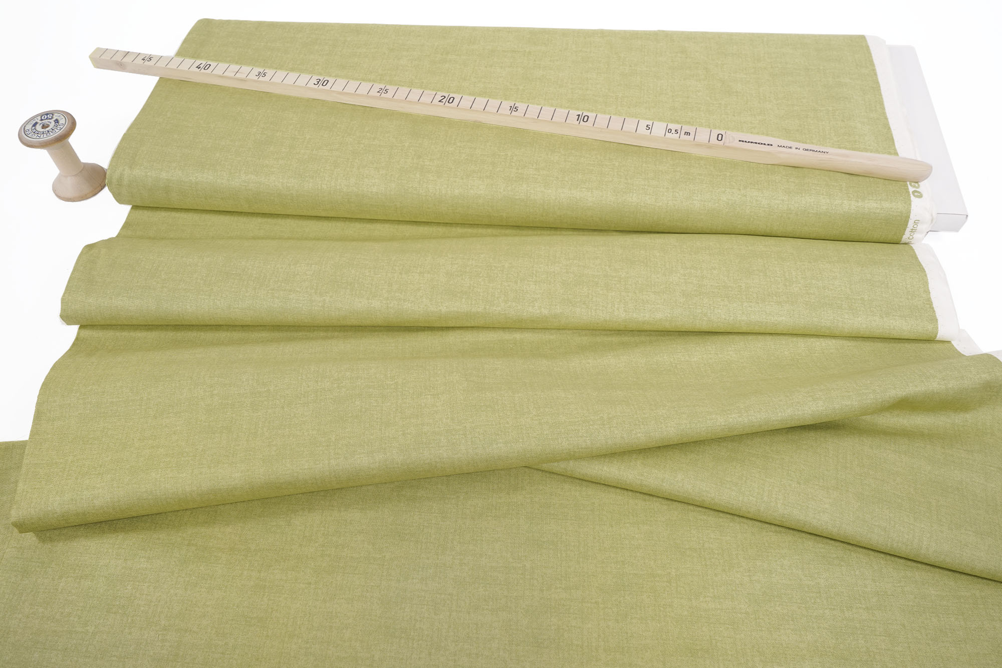 makower Linen Texture 60 Shades Celery 1473 G2