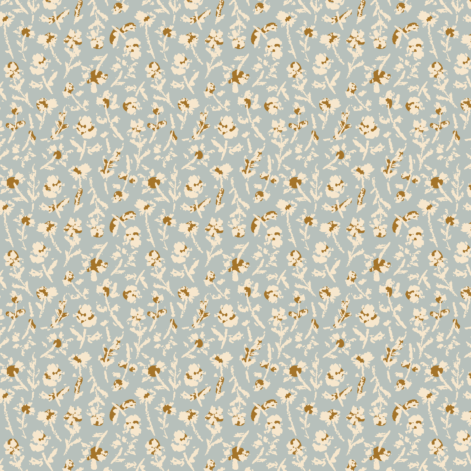 Cotton+Steel • Summer Folk • Little Florets • Breeze