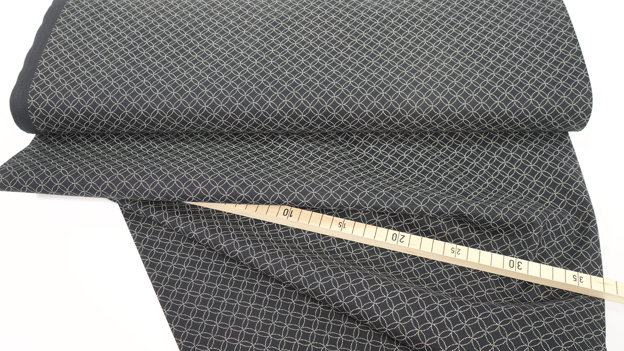 Baumwollstoff • Cosmo Textile • Japanischer Blaudruck • Shippo • Indigo