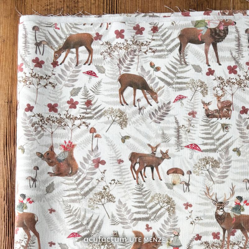 acufactum • Baumwollstoff • Waldfreunde • Kerstin Heß