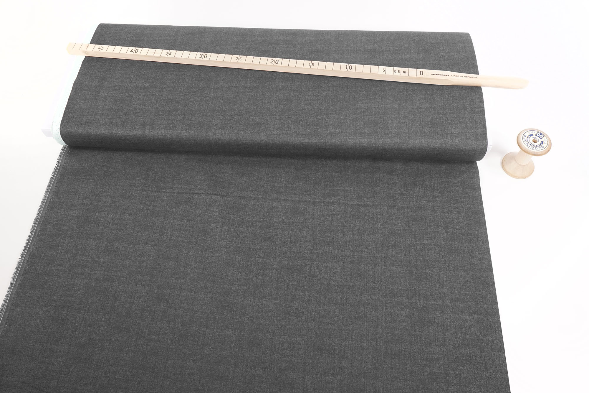 makower Linen Texture 60 Shades Charcoal 1473 S9