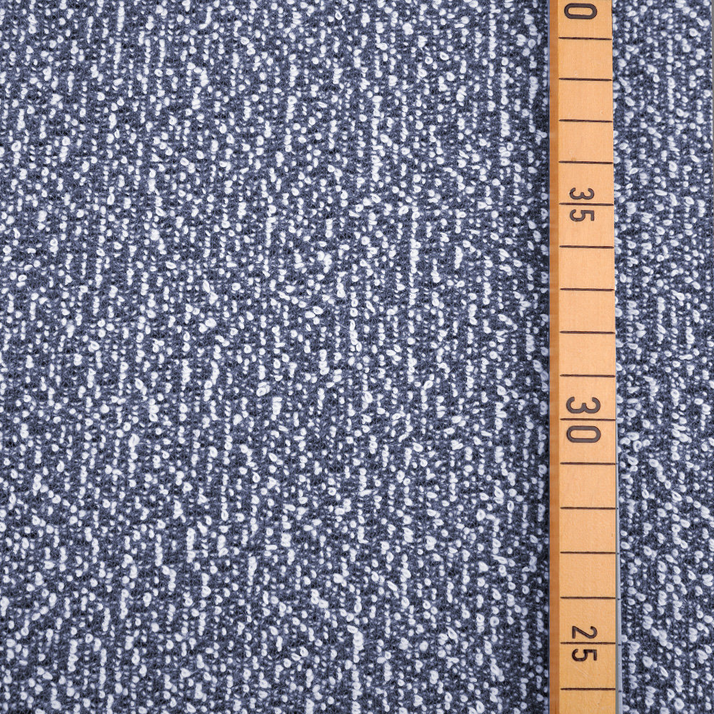 Stoffonkel • Bio-Basic-Bouclé • blau