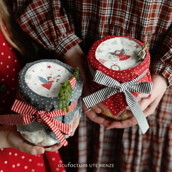 acufactum • Baumwollstoff • Weihnachtsengel • Kerstin Heß