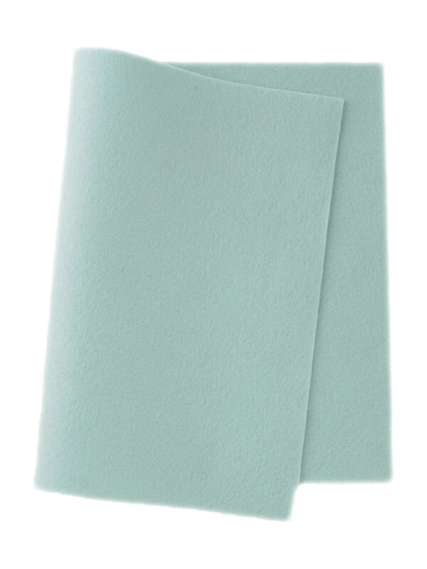 Wollfilz pastellblau • 100 % reine Wolle