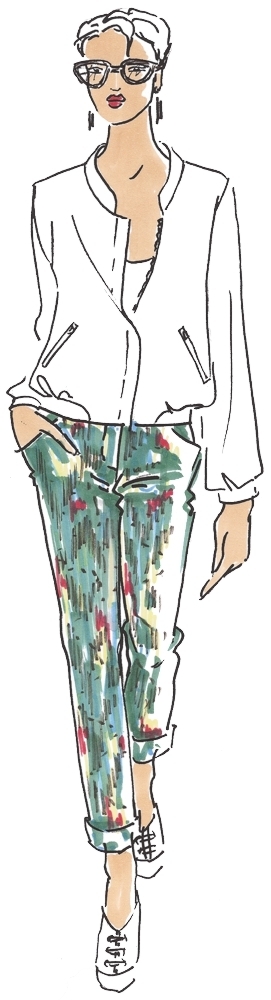 Hose Benedikte • Damen • Papierschnittmuster