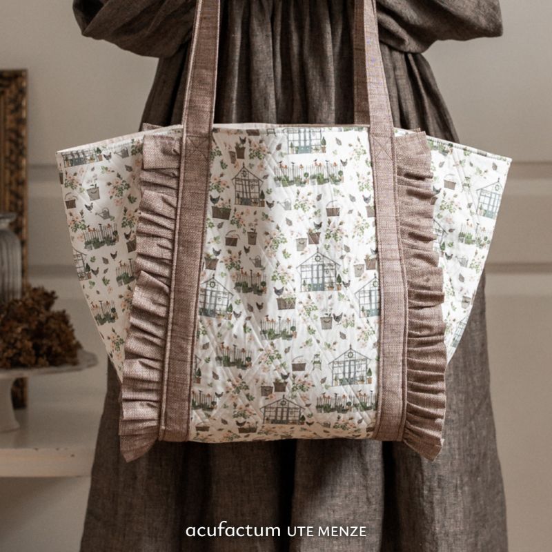 acufactum • Baumwollstoff • Gewächshäuser • Kerstin Heß