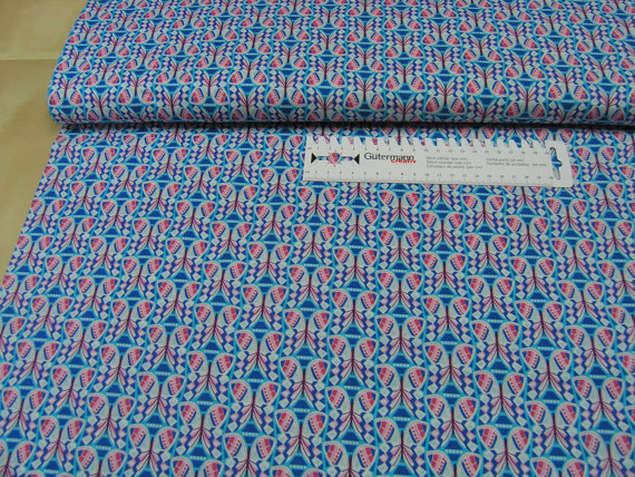 Jolijou • Flutter Flirt • blau • Baumwoll Stoff