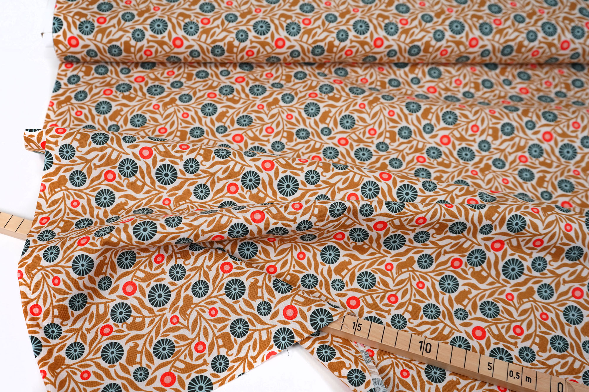 Cotton + Steel • Savanna • Floral Disguise • Delicate Balance Fabric