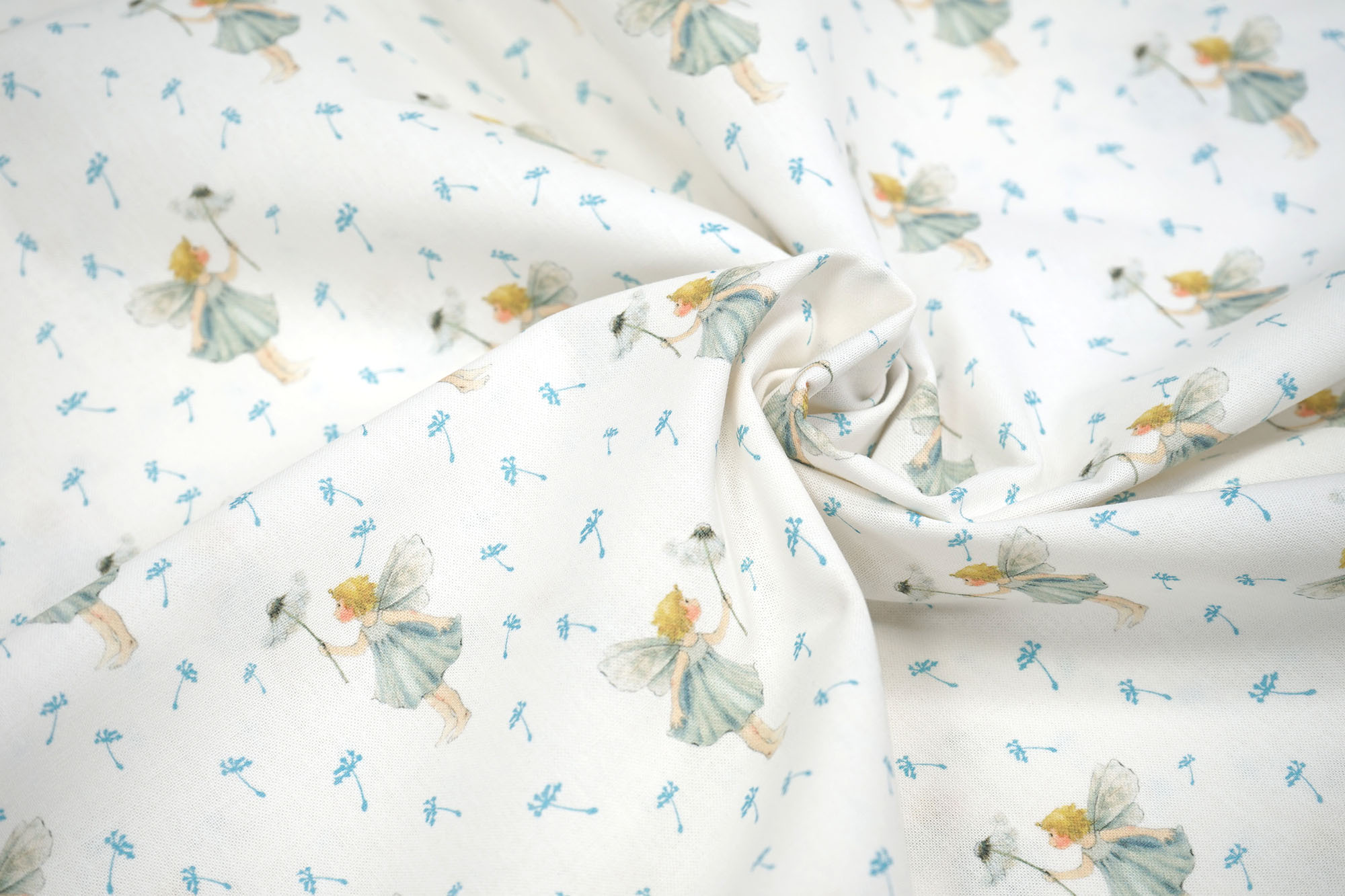 acufactum • Baumwollstoff • Pusteblumenelfe • Daniela Drescher