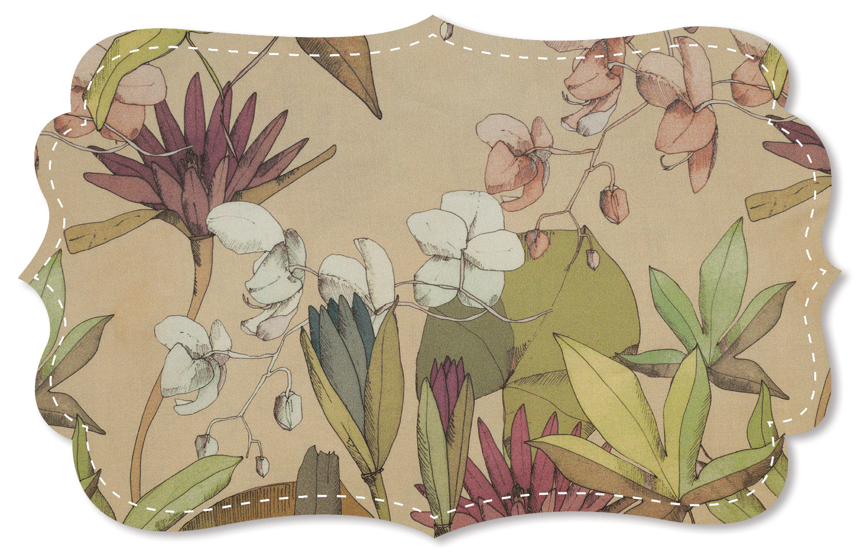 C. PAULI • Tropical Flowers • Viskose-Satin • EcoVero™