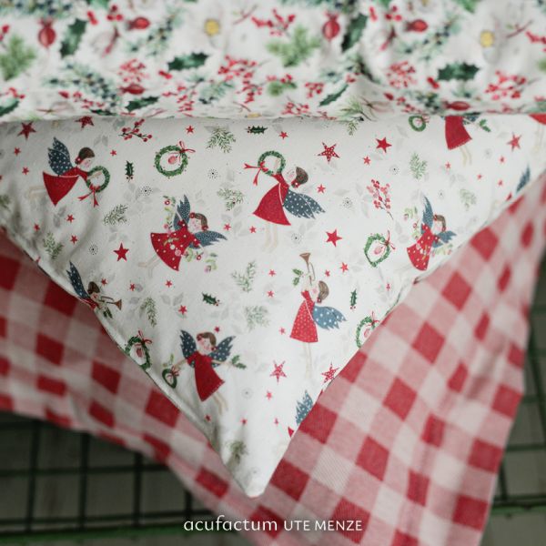 acufactum • Baumwollstoff • Weihnachtsengel • Kerstin Heß
