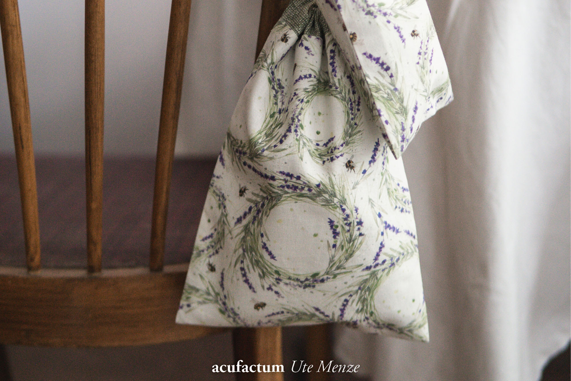 acufactum • Baumwollstoff • Lavendelkränze • Kerstin Heß