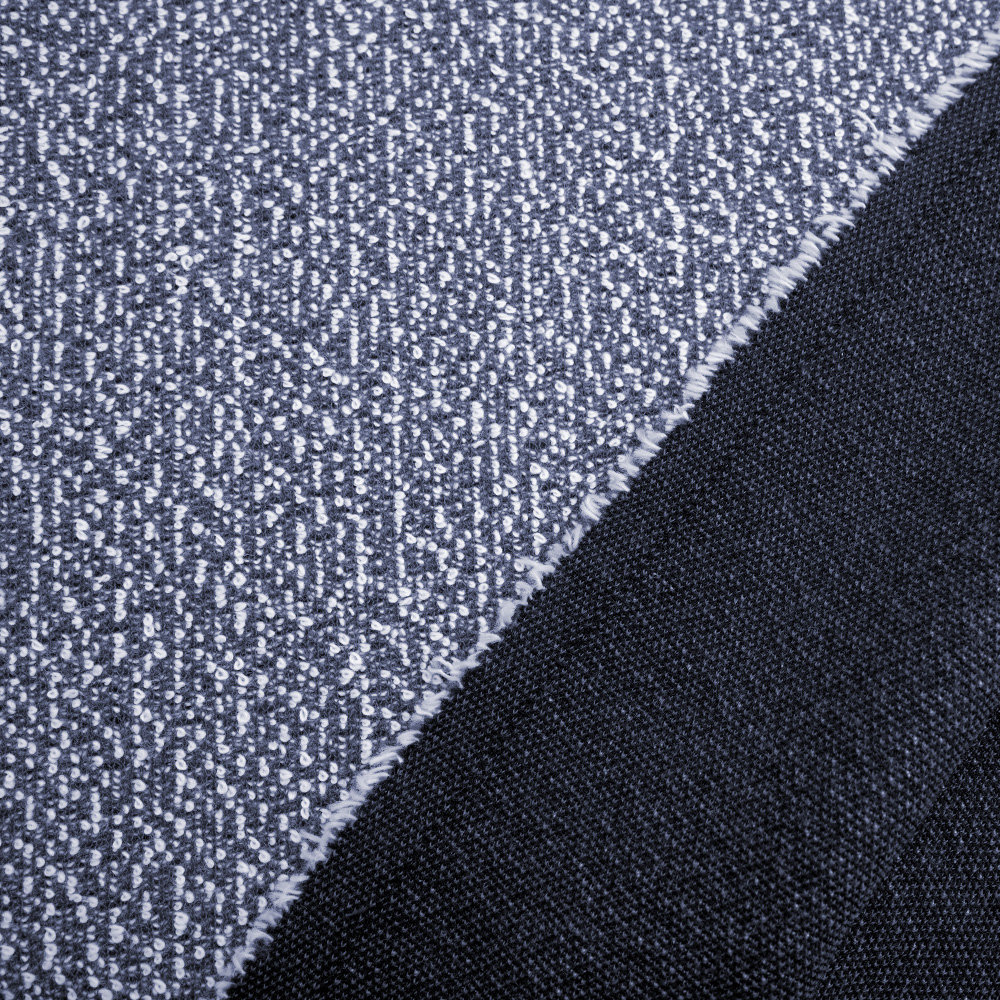 Stoffonkel • Bio-Basic-Bouclé • blau