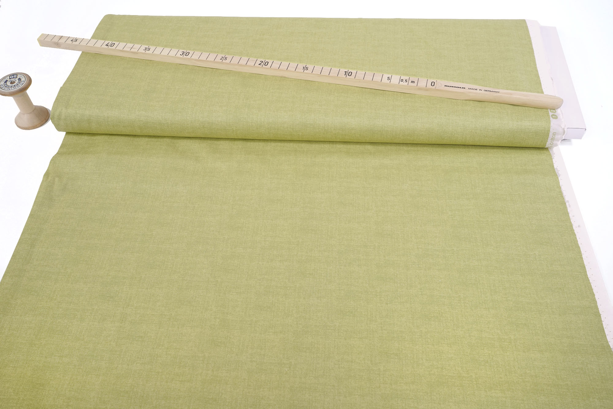 makower Linen Texture 60 Shades Celery 1473 G2