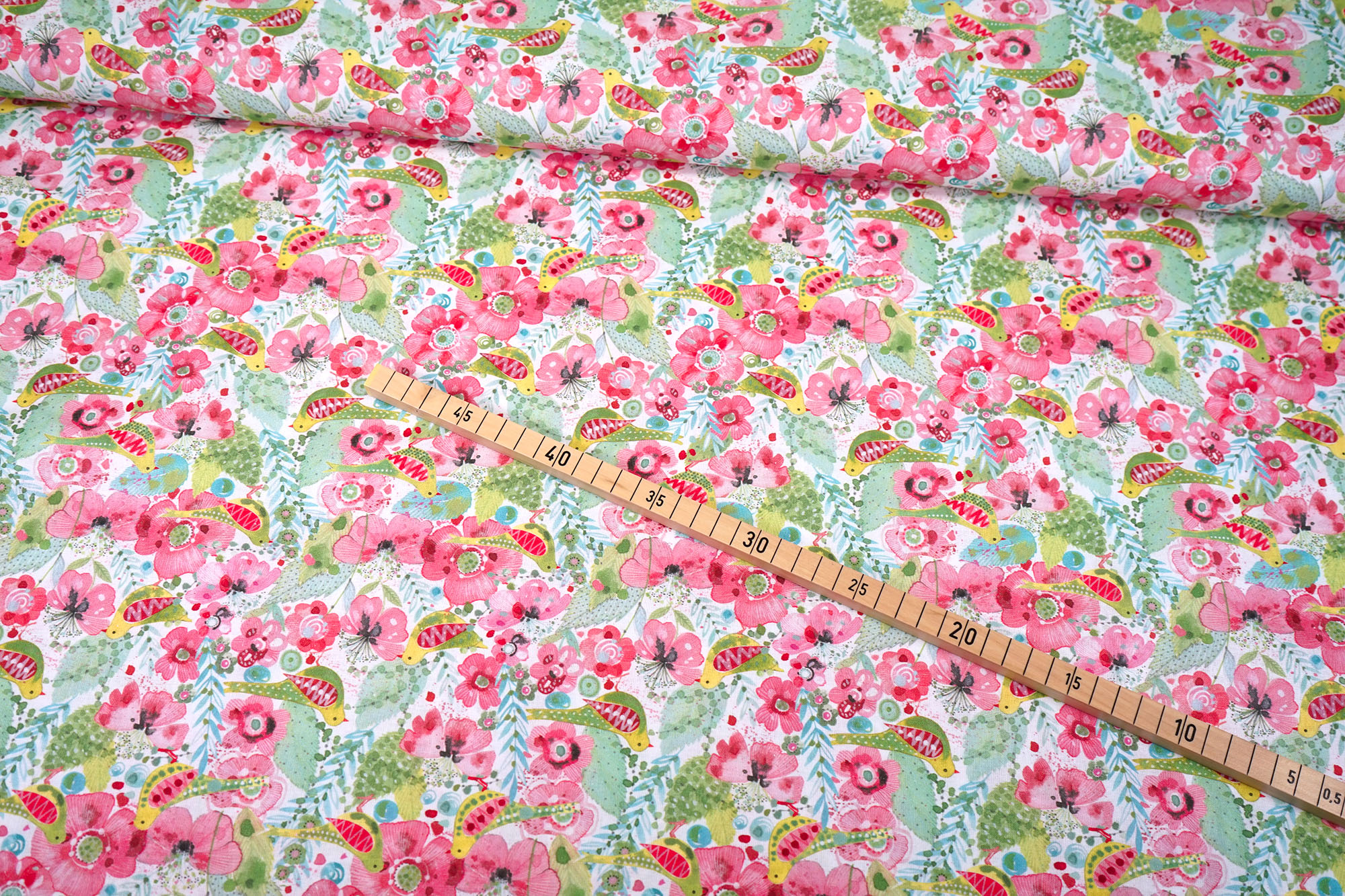 acufactum • Baumwollstoff • Blumenparadies • Kerstin Heß