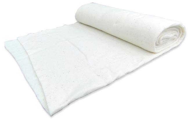 Volumenvlies 150 g • Organic • Bio- Baumwolle • weiss