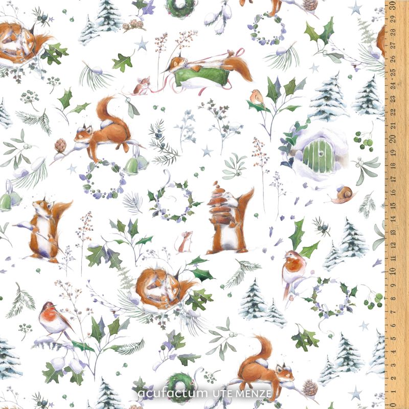 acufactum • Baumwollstoff • Eichhörnchen • Sophia Drescher