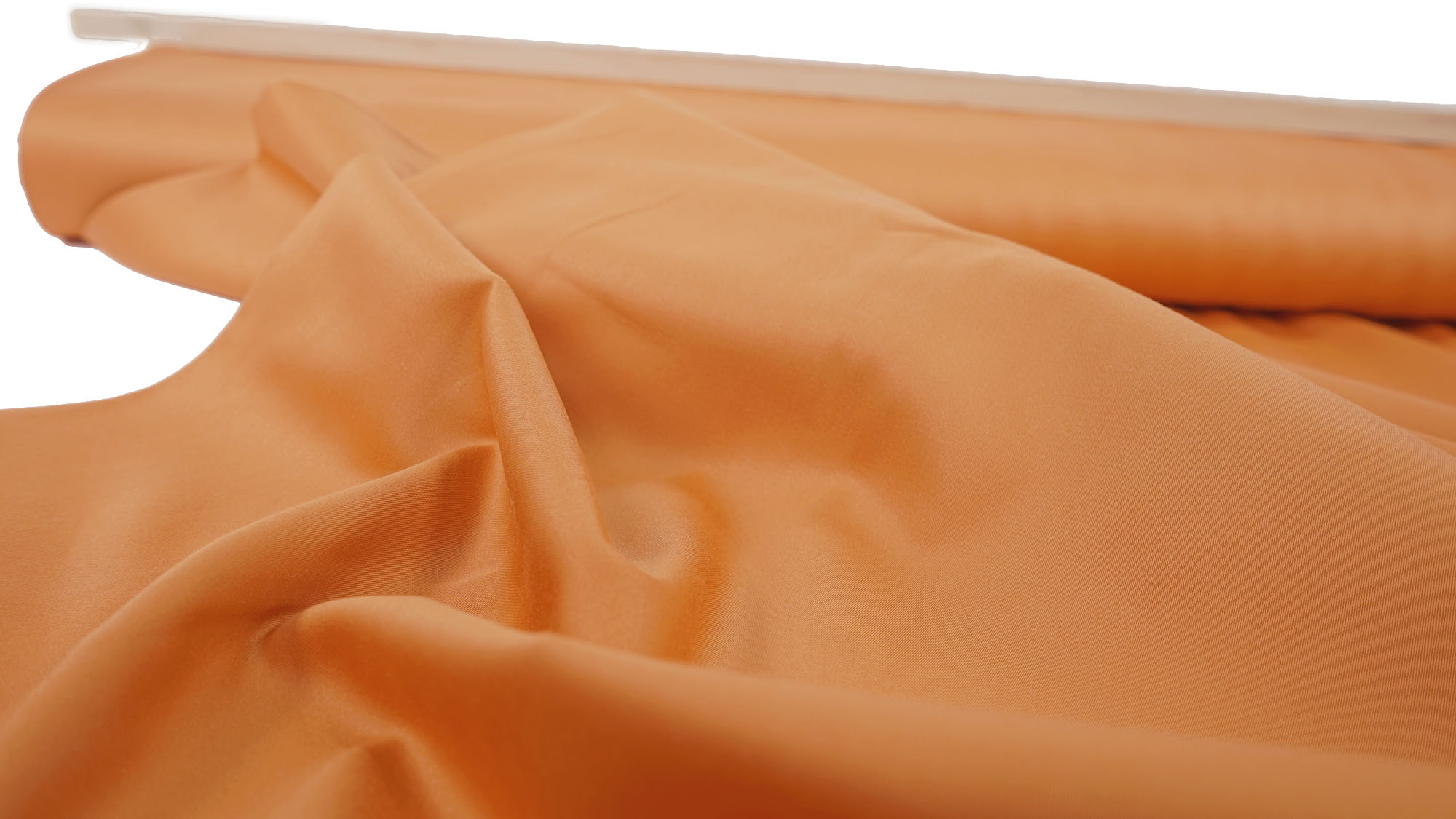 Baumwollsatin • querelastisch • cantaloupe 0.5 m