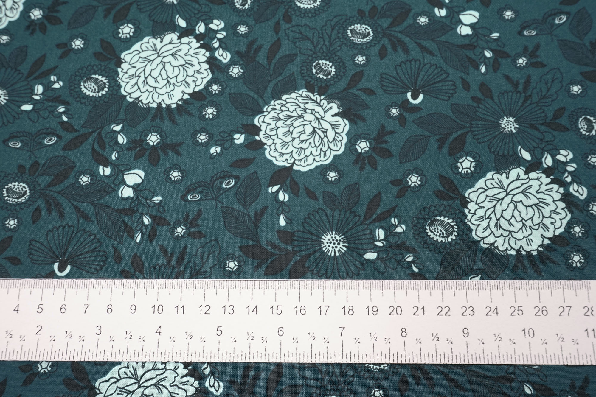 Cotton and Steel Earth Magic Its Cool to Be Kind Blue Note Fabric
