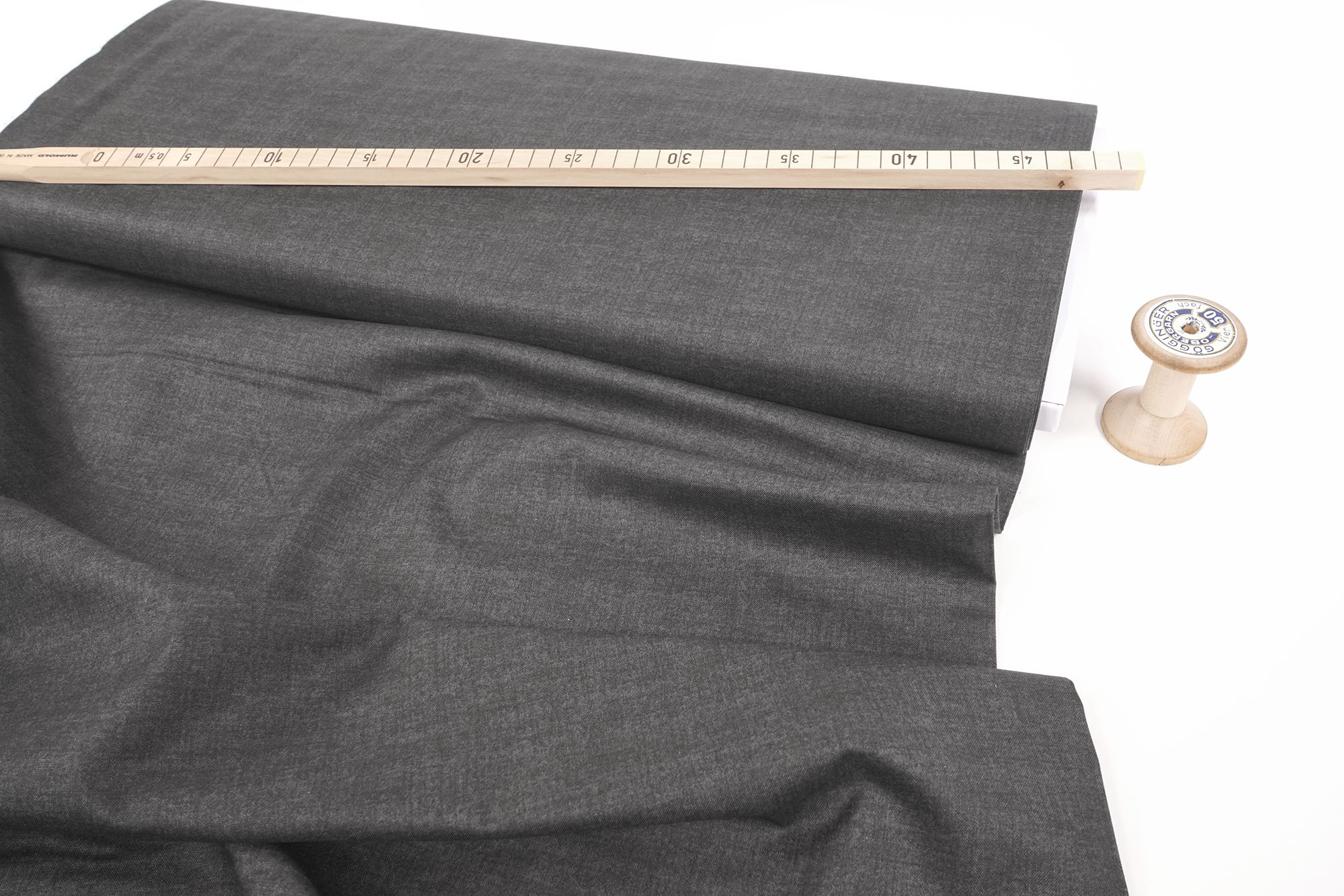 makower Linen Texture 60 Shades Charcoal 1473 S9