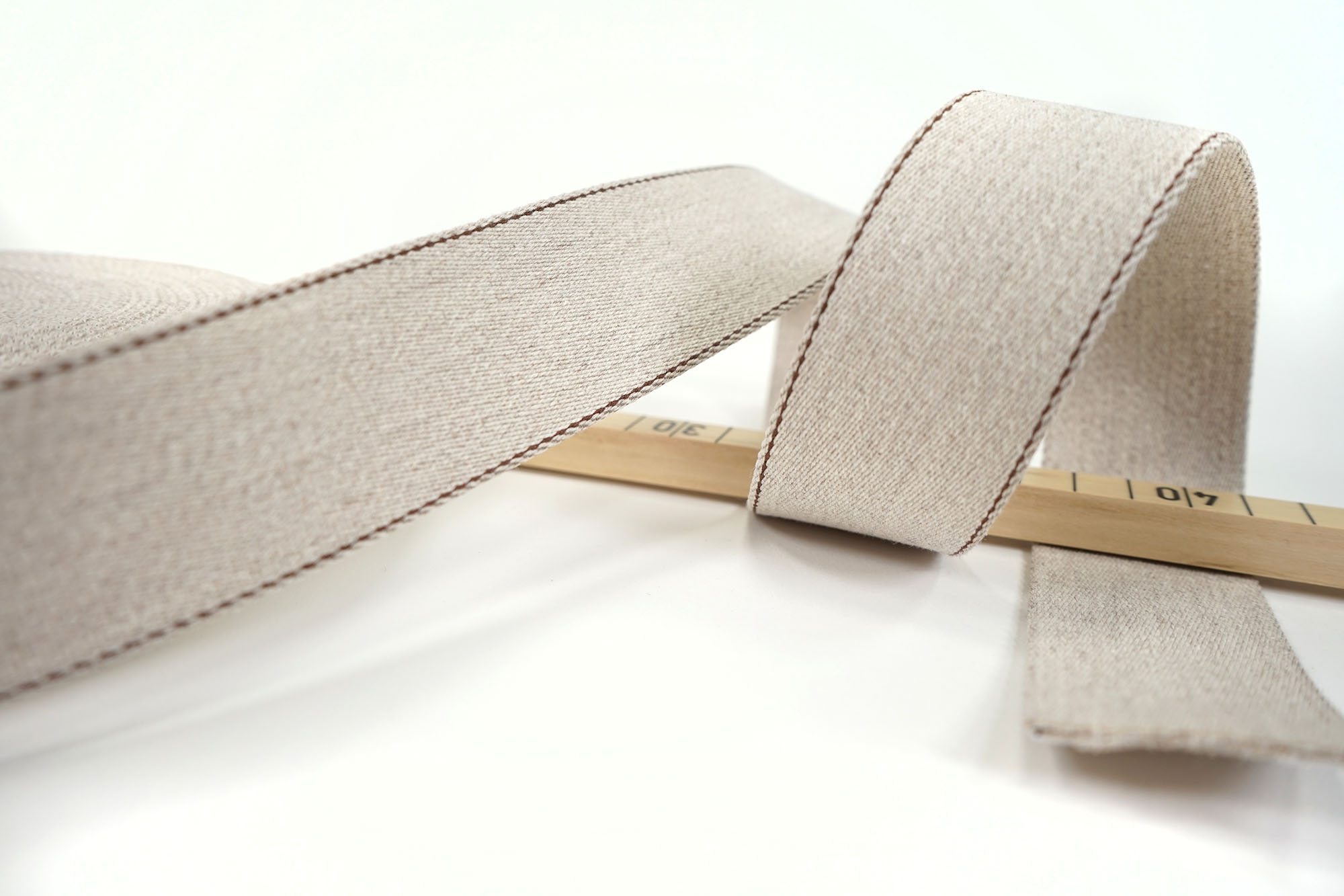 Gurtband • Doubleface • 40 mm • beige
