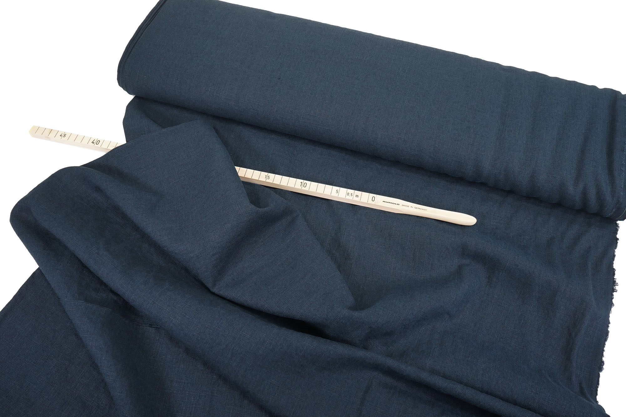 Reines Leinen • Damiel • uni • navy • vorgewaschen