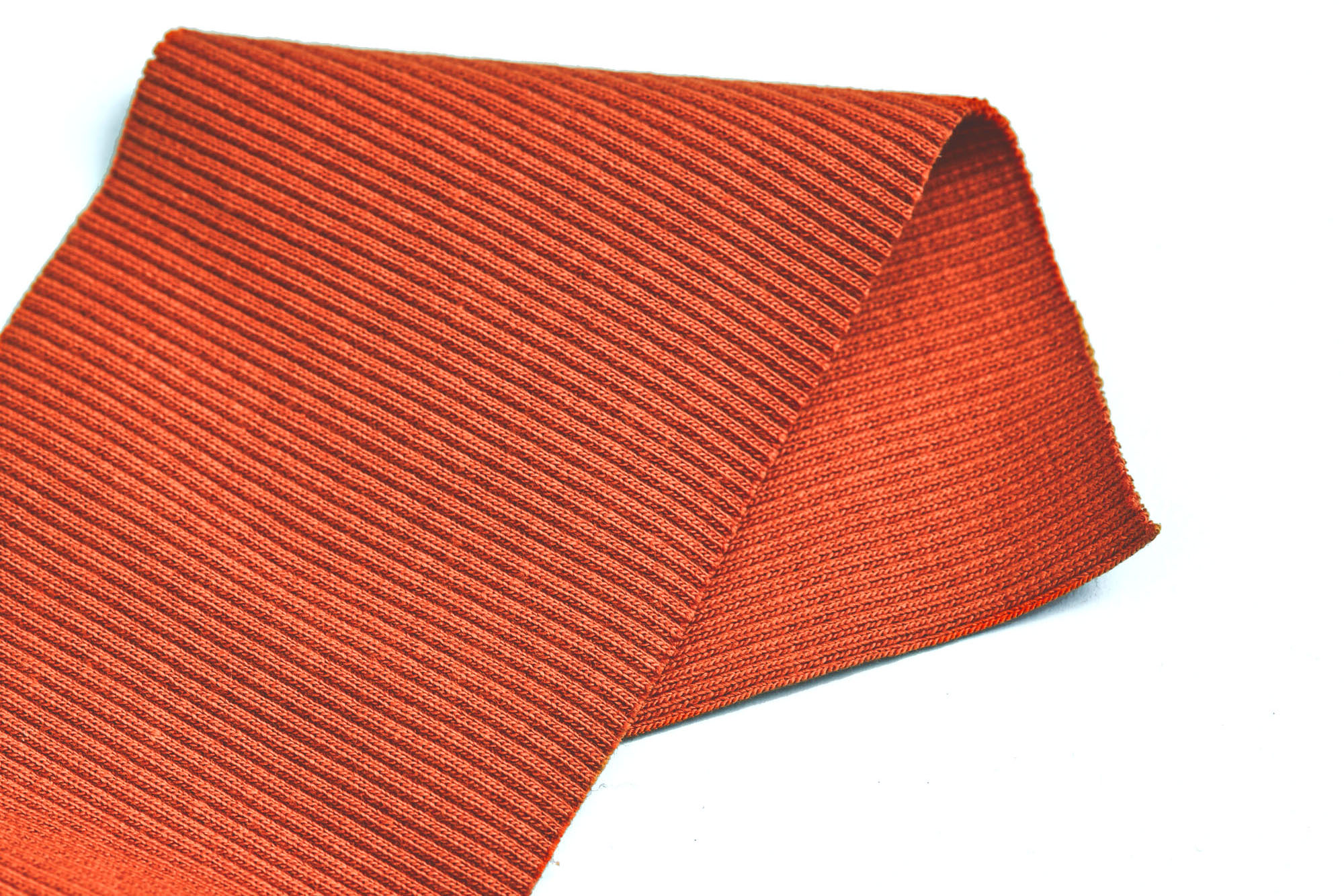 Organic 2 X 1 Ribbing • Bündchen • mind the MAKER • pumpkin