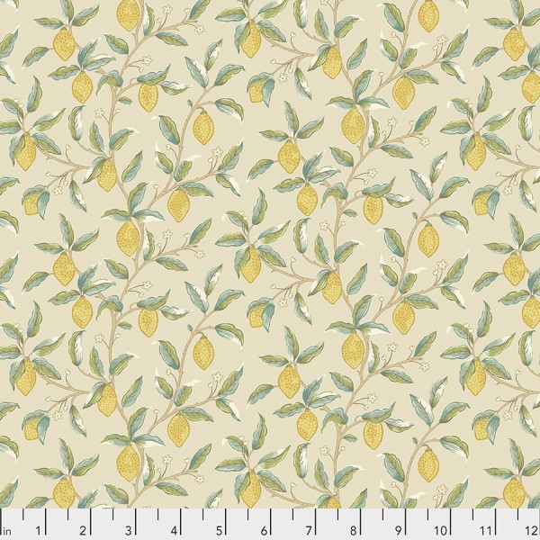 Free Spirit • Morris & Co. • Lemon Tree • Linen