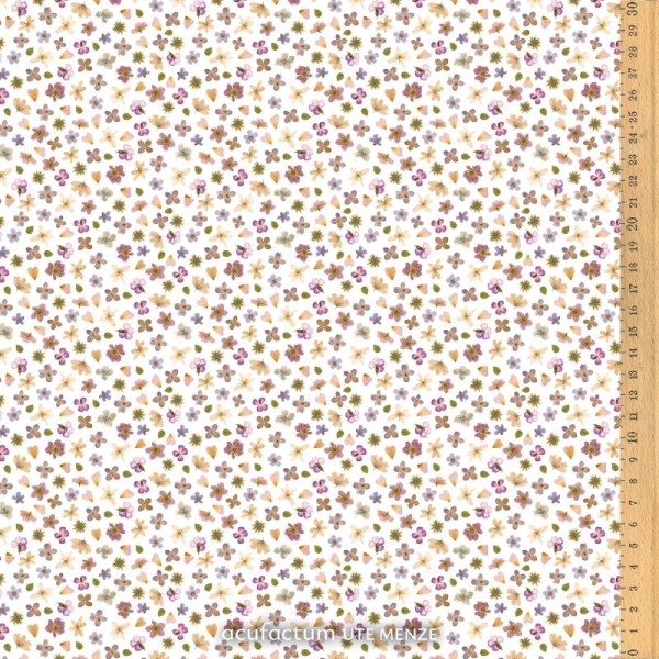 acufactum • Baumwollstoff • Kleine Blütenromantik • Kerstin Heß