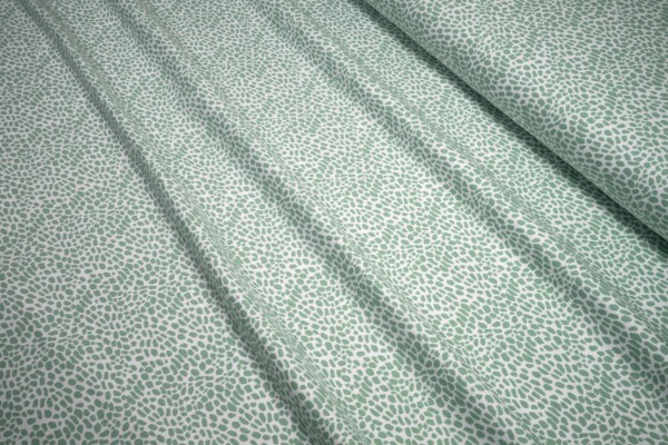 Jersey Stenzo gefleckt mintgrün auf weiß