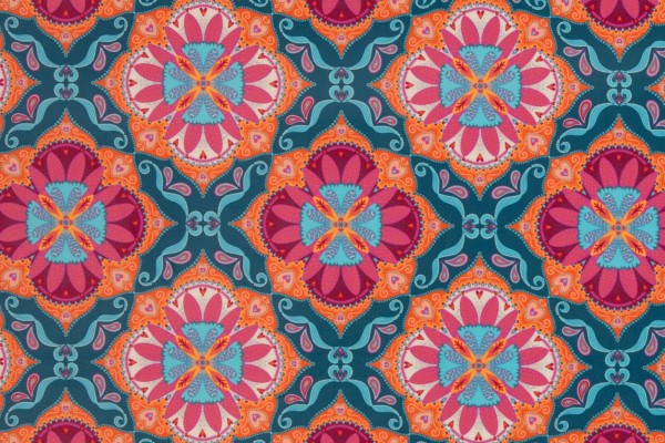 Samt • Boho Velvet • Bienvenido Colorido 749