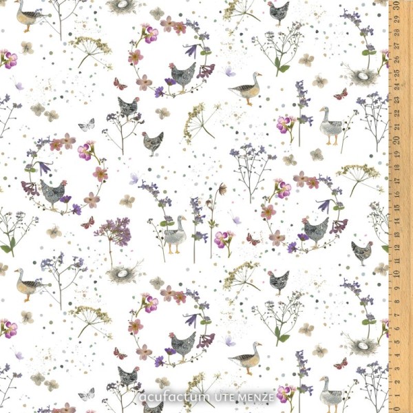 acufactum • Baumwollstoff • Landhausromantik • Kerstin Heß