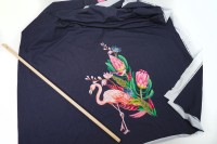 Vorschau: Baumwolljersey • Panel • Pretty Flamingo • Stenzo Vorschau: Baumwolljersey • Panel • Pretty Flamingo • Stenzo