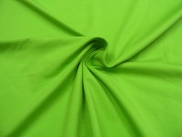 Baumwoll Jersey uni kiwi Baumwoll Jersey uni kiwi