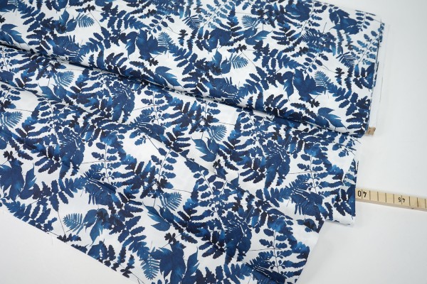 pbs fabrics • Indigo Ferns • Indigo Ferns • Jenny Kiker