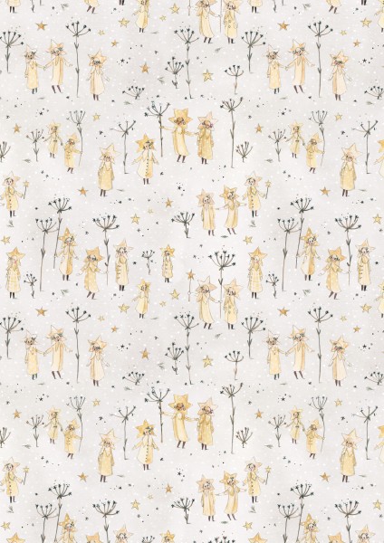 acufactum • Baumwollstoff • Sternsinger • Silke Leffler