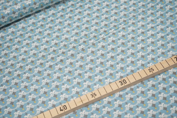 andover • Alexandra Bordallo • Flourish • Evolving Grace Blue