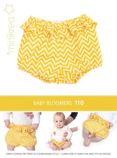 Baby Bloomers • Papierschnittmuster • Minishorts • Gr. 50 – 92